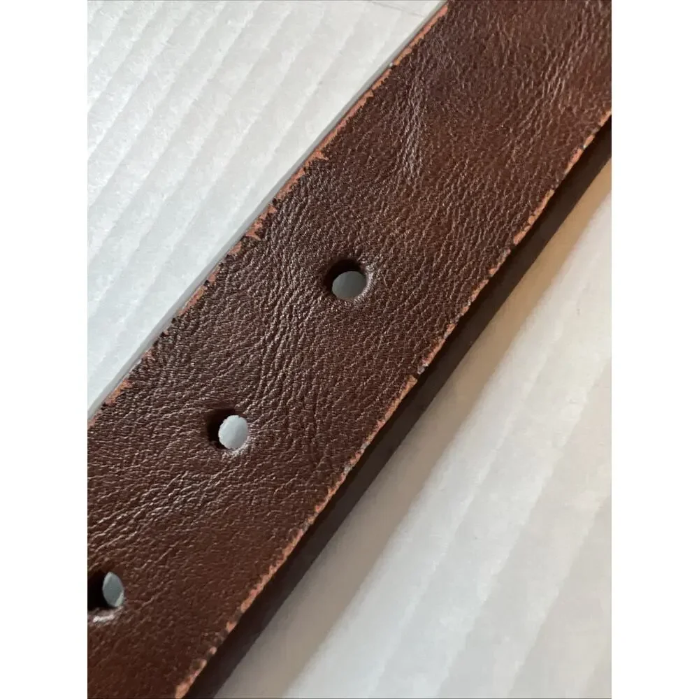 Levi's Belt Size XL 42-44 Brown Synthetic Leather Mens/see Details